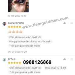 Phản hồi của khách hàng khi mua sáp Volcanic Clay tại Gold Men