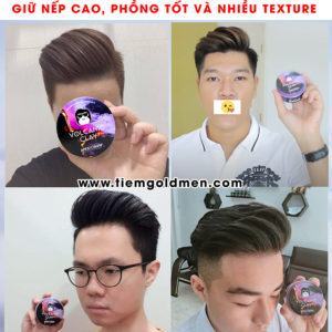 Volcanic Clay phù hợp với nhiều kiểu tóc, nhiều chất tóc khác nhau