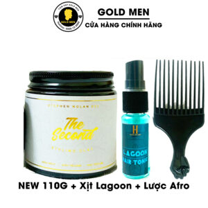 Sáp vuốt tóc The Second 110g tặng Lagoon và lược Afro
