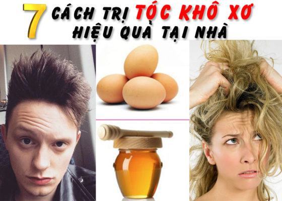 Cách trị tóc khô xơ hiệu quả