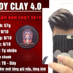 Feedback sáp vuốt tóc Dandy Clay Island