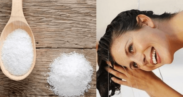 Sử dụng muối - cách trị gàu dứt điểm tại nhà hiệu quả