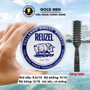 Sáp vuốt tóc Reuzel Clay Pomade 113g
