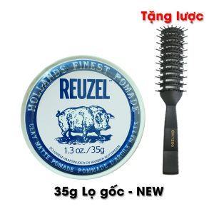 Sáp vuốt tóc Reuzel Clay Pomade 35g