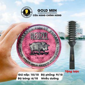 Sáp vuốt tóc Reuzel Pink Pomade 113g