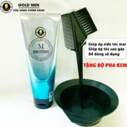 Kem ép side tóc M British