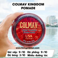 Sáp Colmav Kingdom Pomade với độ giữ nếp cao sẽ mang cho bạn những trải nghiệm thú vị