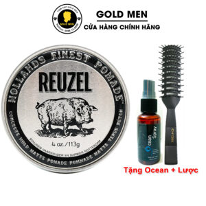 Reuzel Concrete Hold Matte Pomade 113g chính hãng