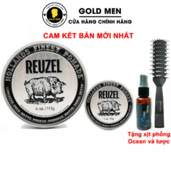 Sáp vuốt tóc Reuzel Concrete Hold Matte Pomade chính hãng