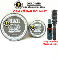 Sáp Reuzel Extreme Hold Matte Pomade chính hãng