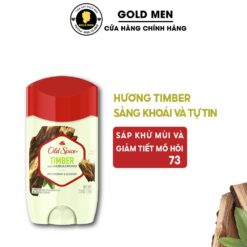 Lăn sáp khử mùi Old Spice Timber chính hãng
