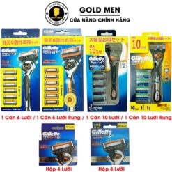 Dao cạo râu Gillette Fusion Proglide chính hãng