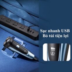 Máy có cổng sạc nhanh USB tiện lợi