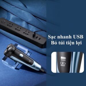 Máy có cổng sạc nhanh USB tiện lợi