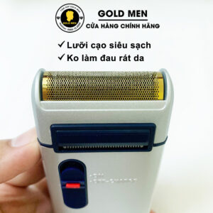 Sử dụng máy cạo râu Yandou SC-W301U bạn sẽ dễ dàng loại sạch râu nhanh chóng mà không bị đau rát
