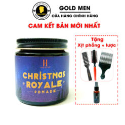 Sáp vuốt tóc Christmas Royale Pomade chính hãng