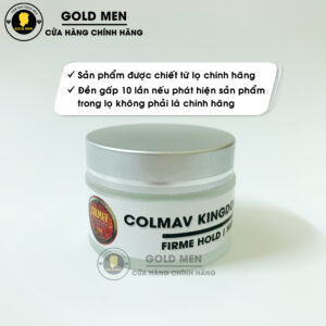 Sáp vuốt tóc Colmav Kingdom Pomade 30g dùng thử
