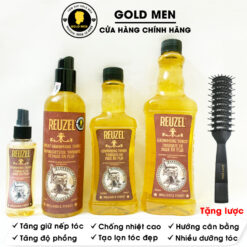 Xịt tạo phồng tóc Reuzel Grooming Tonic chính hãng
