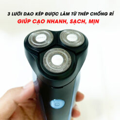 3 lưỡi dao kép sẽ giúp bạn dễ dàng loại sạch râu