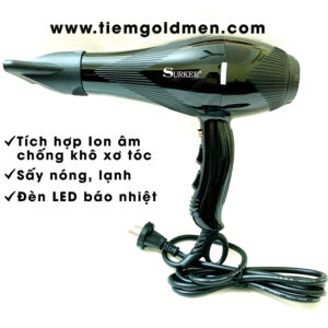 Sử dụng máy sấy bạn sẽ dễ dàng làm khô mái tóc một cách nhanh chóng