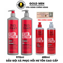 Dầu gội xả Tigi Bed Head Resurrection Super Repair là dòng sản phẩm cao cấp về vấn đề chăm sóc tóc