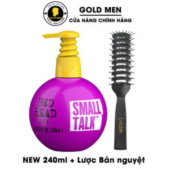 Gel tạo kiểu tóc xoăn Tigi Small Talk chính hãng 240ml tặng lược bán nguyệt