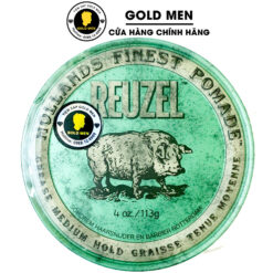 Sáp vuốt tóc Reuzel Green Pomade 113g không quà