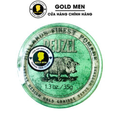 Sáp vuốt tóc Reuzel Green Pomade 35g không quà