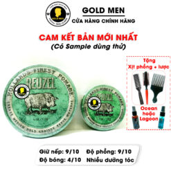 Sáp vuốt tóc Reuzel Green Pomade chính hãng