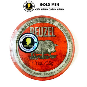 Sáp vuốt tóc Reuzel Red Pomade 35g không quà