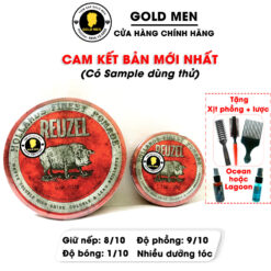 Sáp vuốt tóc Reuzel Red Pomade chính hãng