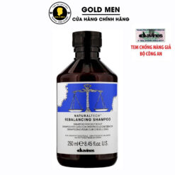 Dầu gội cân bằng dầu Davines Naturaltech Rebalancing Shampoo 1000mlDầu gội cân bằng dầu Davines Naturaltech Rebalancing Shampoo 250ml