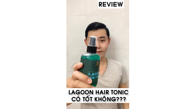 Review xịt tạo phồng tóc Lagoon Hair Tonic
