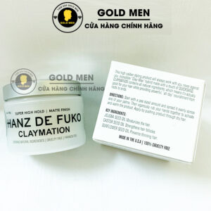 Sáp vuốt tóc Hanz De Fuko Claymation chính hãng