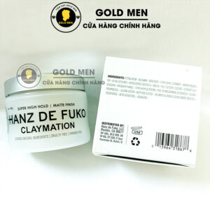 Sáp vuốt tóc Hanz De Fuko Claymation chính hãng