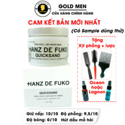 Sáp vuốt tóc Hanz de Fuko Quicksand chính hãng