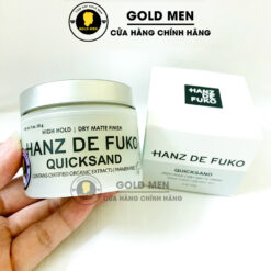 Sáp vuốt tóc Hanz de Fuko Quicksand có thiết kế sang trọng, tỉ mỉ