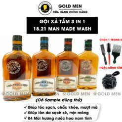 Dầu gội xả tắm 3 in 1 18.21 Man Made Wash