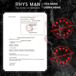 Giấy chứng nhận dung dịch vệ sinh nam Rhys Ultimate chính hãng