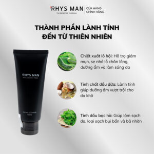 Sữa rửa mặt Rhys Man Rhys Coconut Fresh