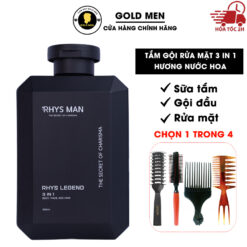 Sữa tắm gội nam giới Rhys Man chính hãng