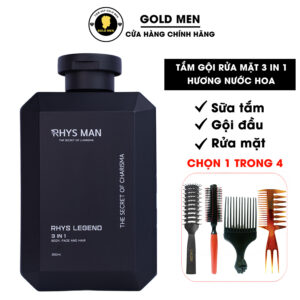 Sữa tắm gội nam giới Rhys Man Rhys Legend