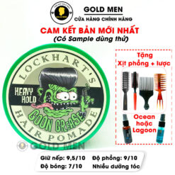 Sáp vuốt tóc Lockhart's Lemon Goon Grease Pomade chính hãng