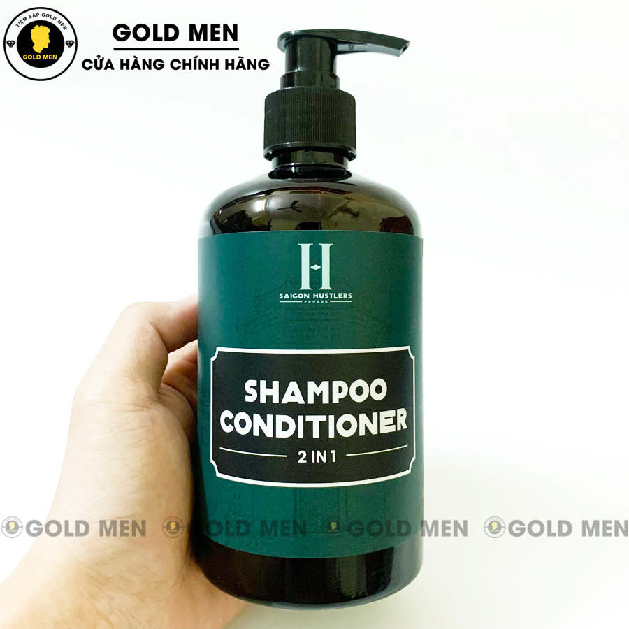 Dầu gội xả Saigon Hustlers 2 in 1 Shampoo & Conditioner chính hãng