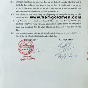 Gold Men luôn mang tới khách hãng những sản phẩm chính hãng