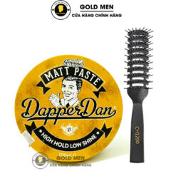 Sáp vuốt tóc Dapper Dan Matt Paste tặng lược bán nguyệt