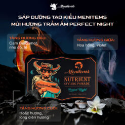Mùi hương của sáp vuốt tóc Menitems Pefect Night - Tropical Wind chính hãng