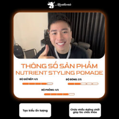 Thông tin của sáp vuốt tóc Menitems Pefect Night - Tropical Wind chính hãng