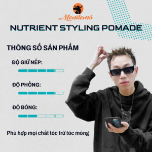 Thông số của sáp vuốt tóc Menitems Pefect Night - Tropical Wind chính hãng