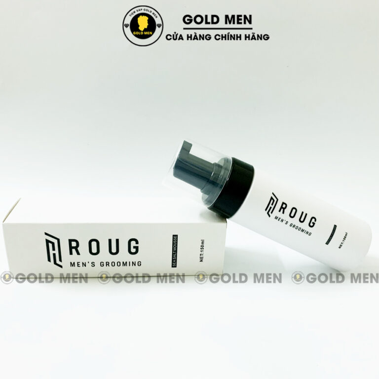 Bọt tạo phồng tóc Roug Sea Salt Mousse 150ml - Singapore + quà tặng